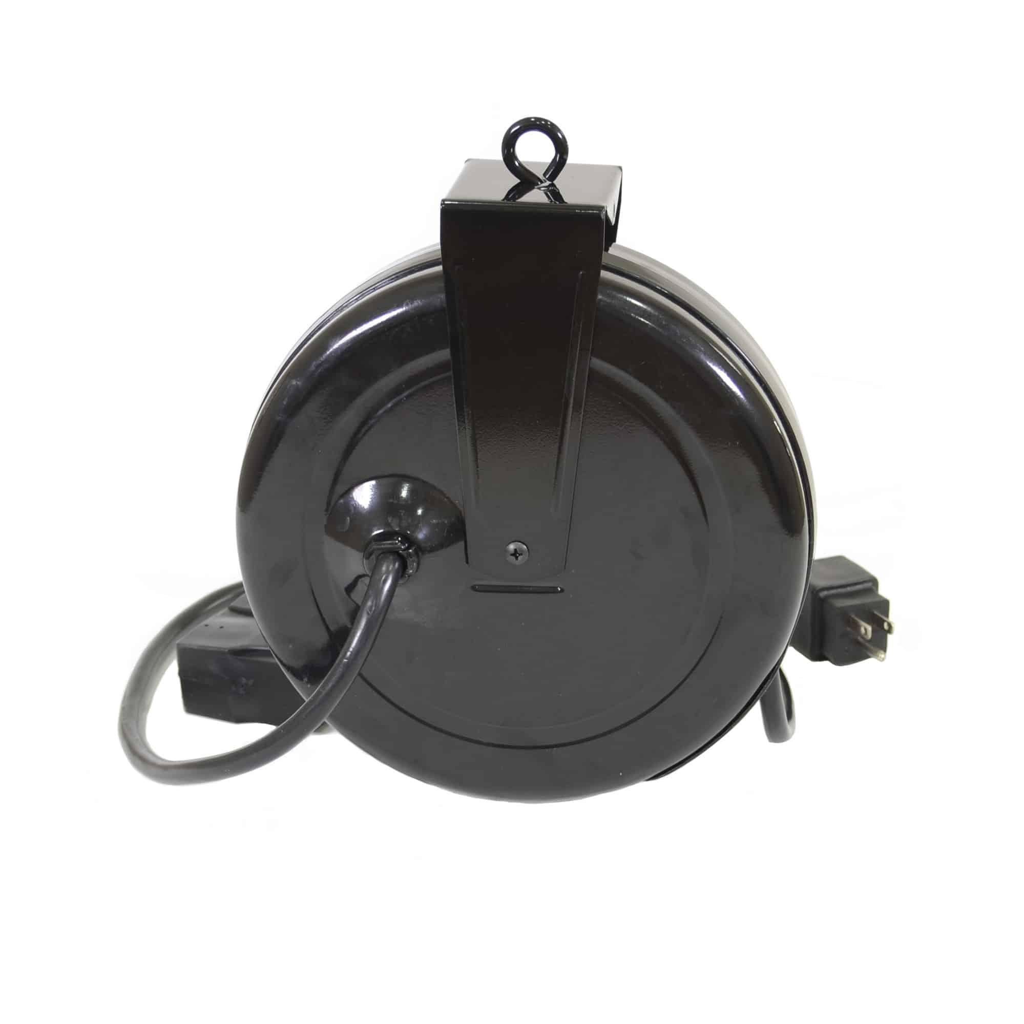 Alert Stamping ALT-5020TF-4C Retractable Cord Reel rear view showing mounting bracket