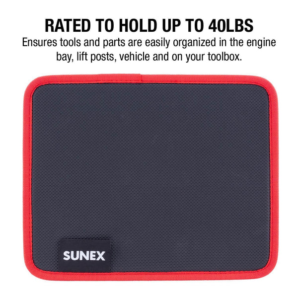 Sunex Tools SXMAGMAT 8" X 10" Flexible Magnetic Mat, 40 Lbs Capacity
