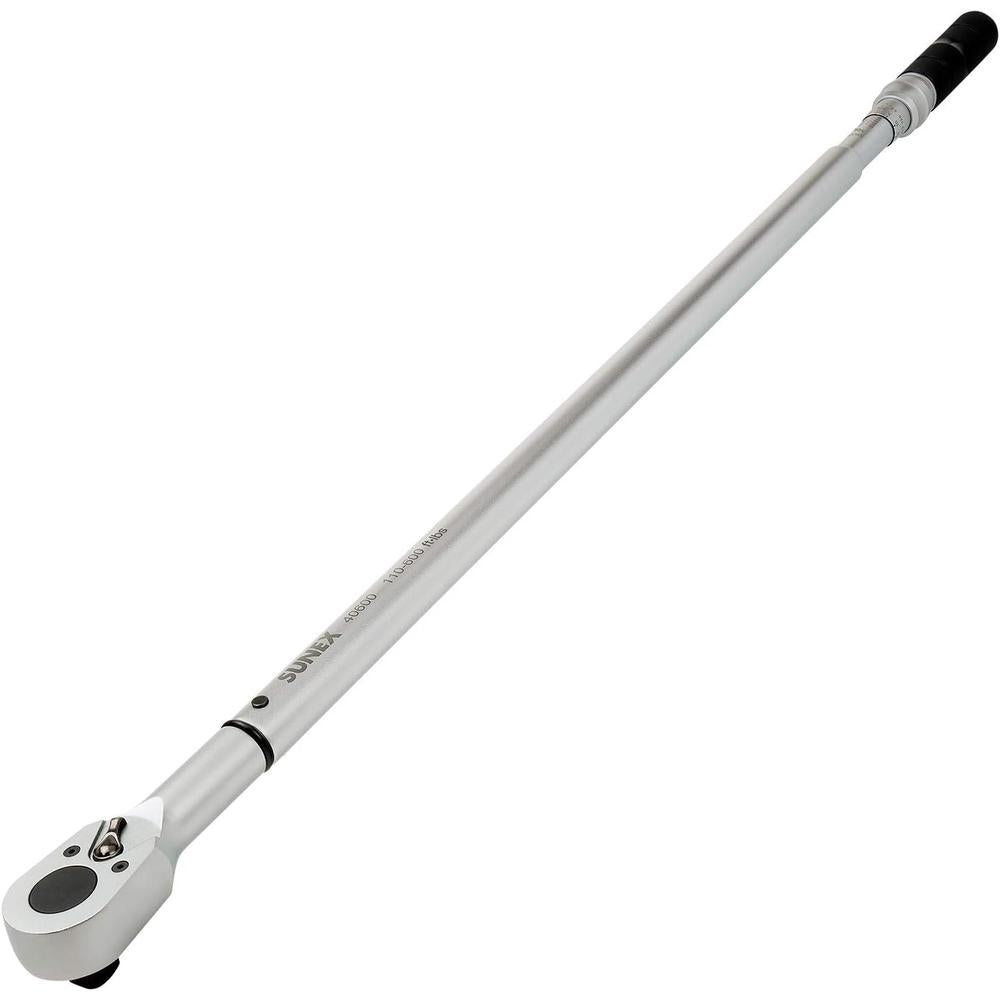 Sunex Tools 40600 3/4" DRIVE TORQUE WRENCH, 110-600 FT-LB, 48 TOOTH, INCLUDES HARD CASE