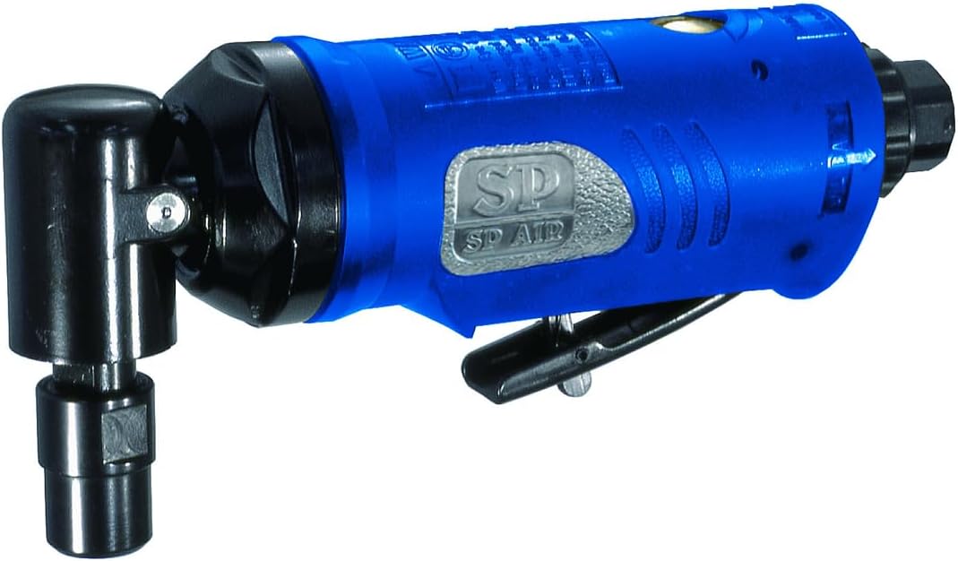 PLASTILINUM SP Air Corporation SP-7211 1/4-Inch Heavy-Duty Angle Head Die Grinder