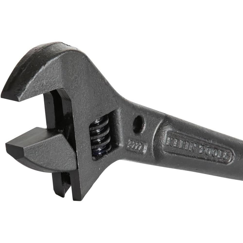Klein Tools 3227 Adjustable Spud Wrench, 10-Inch