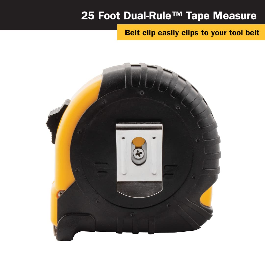 Titan Tools 10907 25-Foot Dual-Rule Tape Measure