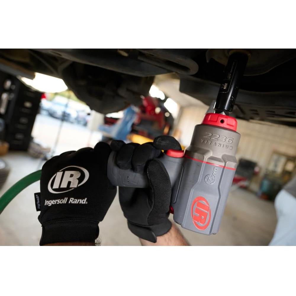 Ingersoll Rand 2236QTiMAX-2 Clé à chocs silencieuse à enclume allongée 1/2" Dr. x 2" avec système DXS Drive XChange, 1 500 pi-lb, 7 500 tr/min