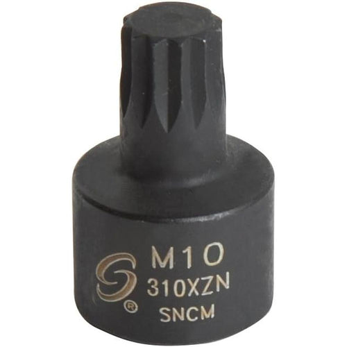 Sunex Tools 310XZN 3/8" Dr. M10 Stubby Triple Square Impact Socket