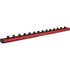 Gain de temps du mécanicien LAS38 3/8" Dr. 1-Row Lock-A-Socket Rail