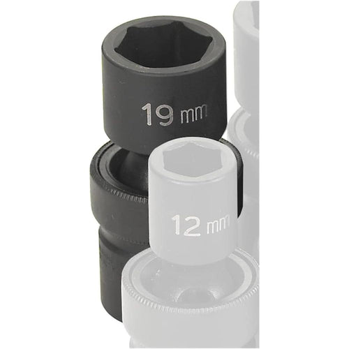 Gris Pneumatique 2019UM Entraînement 1/2" X 19mm Standard Universel