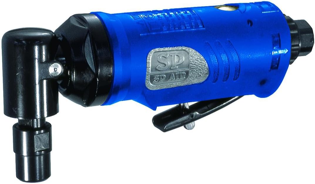 PLASTILINUM SP Air Corporation SP-7211 1/4-Inch Heavy-Duty Angle Head Die Grinder