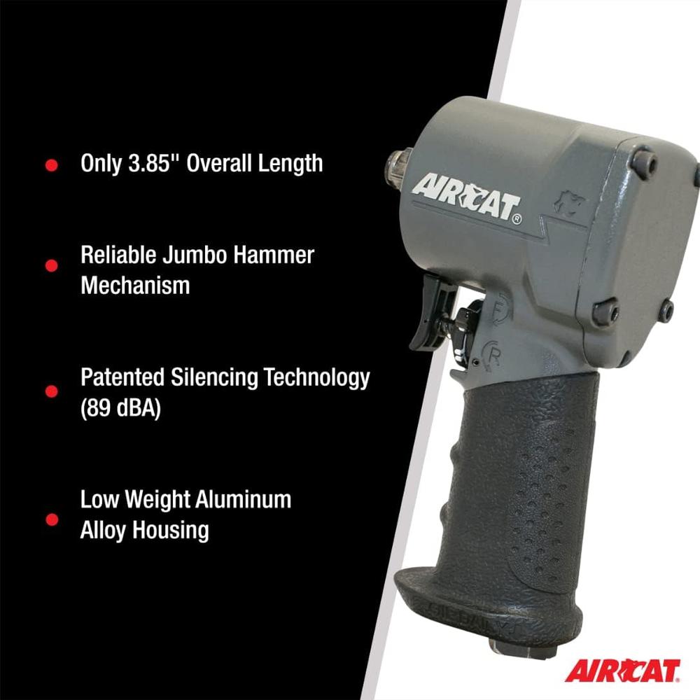 AirCat 1077-TH 3/8" Compact Impact Wrench