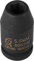 Sunex Tools 8055M 1/4" Dr. 5.5mm Impact Socket