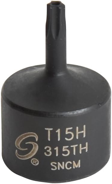 Sunex Tools 315TH Stubby Tamperproof Internal Star Impact Socket