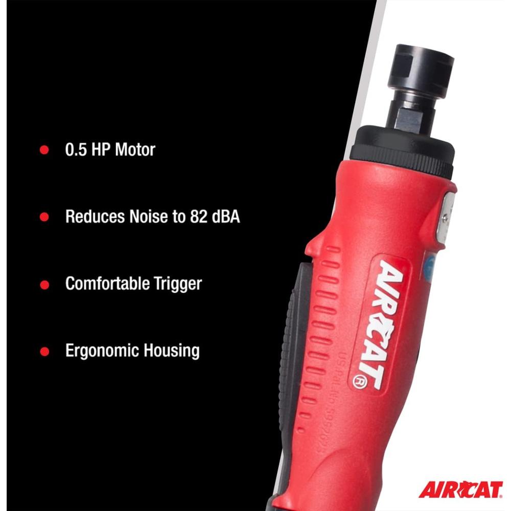 AirCat 6201 Composite Quiet Straight Die Grinder