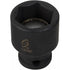 Sunex Tools 808MG 1/4 in. Drive 1/4 in. Magnetic Impact Socket
