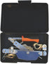 American Power Pull EZ2000 Porta Puller stored open in molded plastic carrying case