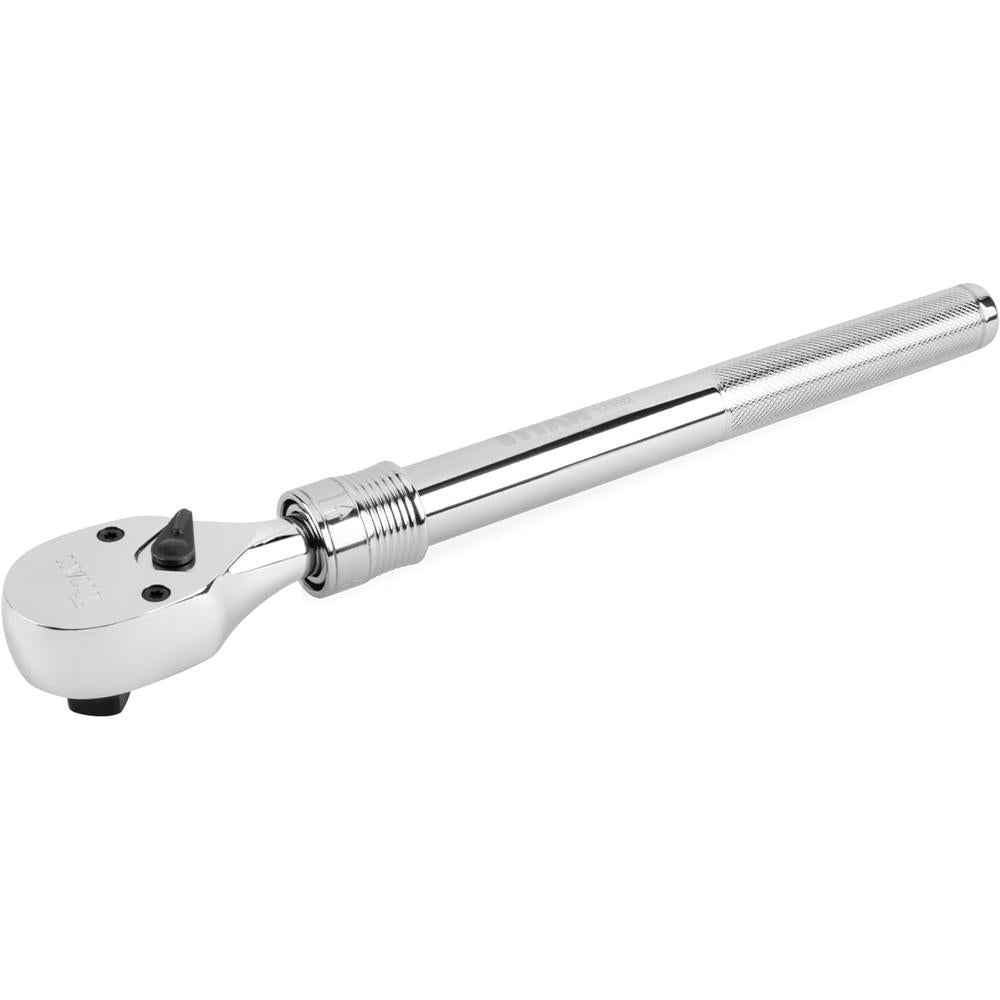 Titan Tools 12182 1/2" Drive Extendable Reversible Ratchet, Extends From 12-1/4" To 17-3/4", 72-Tooth