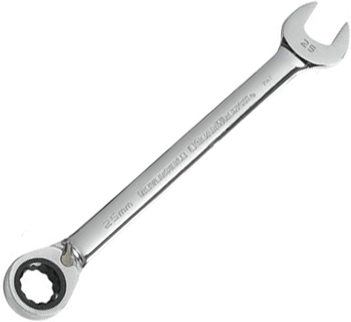 GEARWRENCH 10 Pc. 12 Point Reversible Ratcheting Combination Metric Wrench Set with Tool Roll - 85892