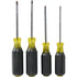 Klein Tools 85664 4 PC SQUARE-RECESS SCREWDRIVER