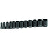 Grey Pneumatic 1213SD 3/8" Drive 12 Piece Semi-Deep Standard Set