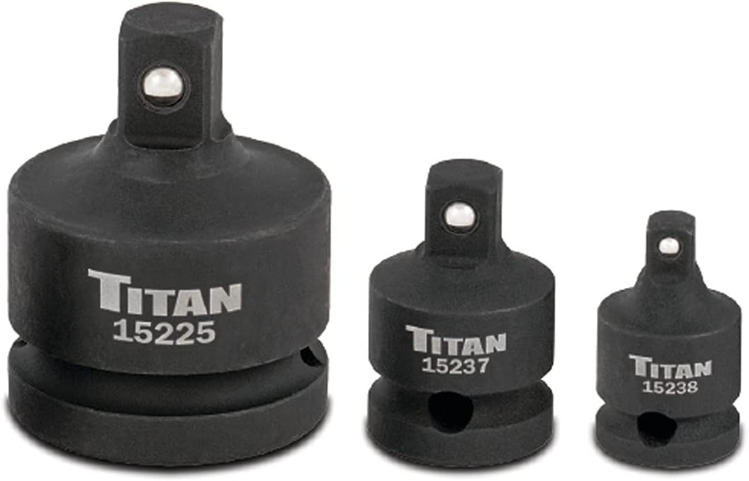 Titan Tools 12036 3 Pc. Reducing Impact Adapter Set