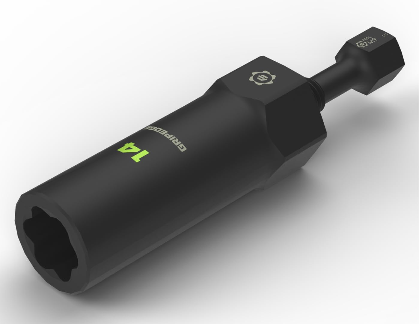 Extracteur de douilles Rpt métrique GripEdge XBM10DS, 10 pièces, entraînement 3/8 ", avec jeu Fors (longueur profonde), 10-19 Mm + tige de poussée Fors M9