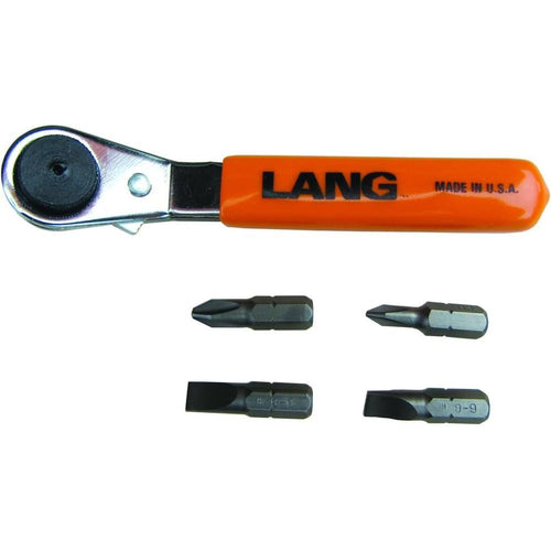 Lang Tools 5370 5 pièces. Jeu de clés à embout de tournevis à cliquet décalé