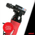 Meuleuse d'angle composite AirCat 6280 .7 hp avec verrouillage de broche. Petit. Rouge