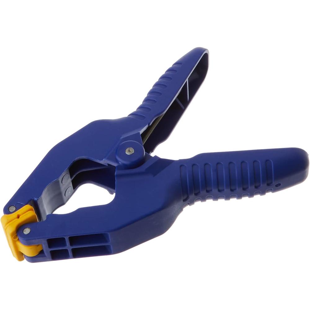 IRWIN Tools QUICK-GRIP Resin Spring Clamp, 2-inch (58200) , Blue
