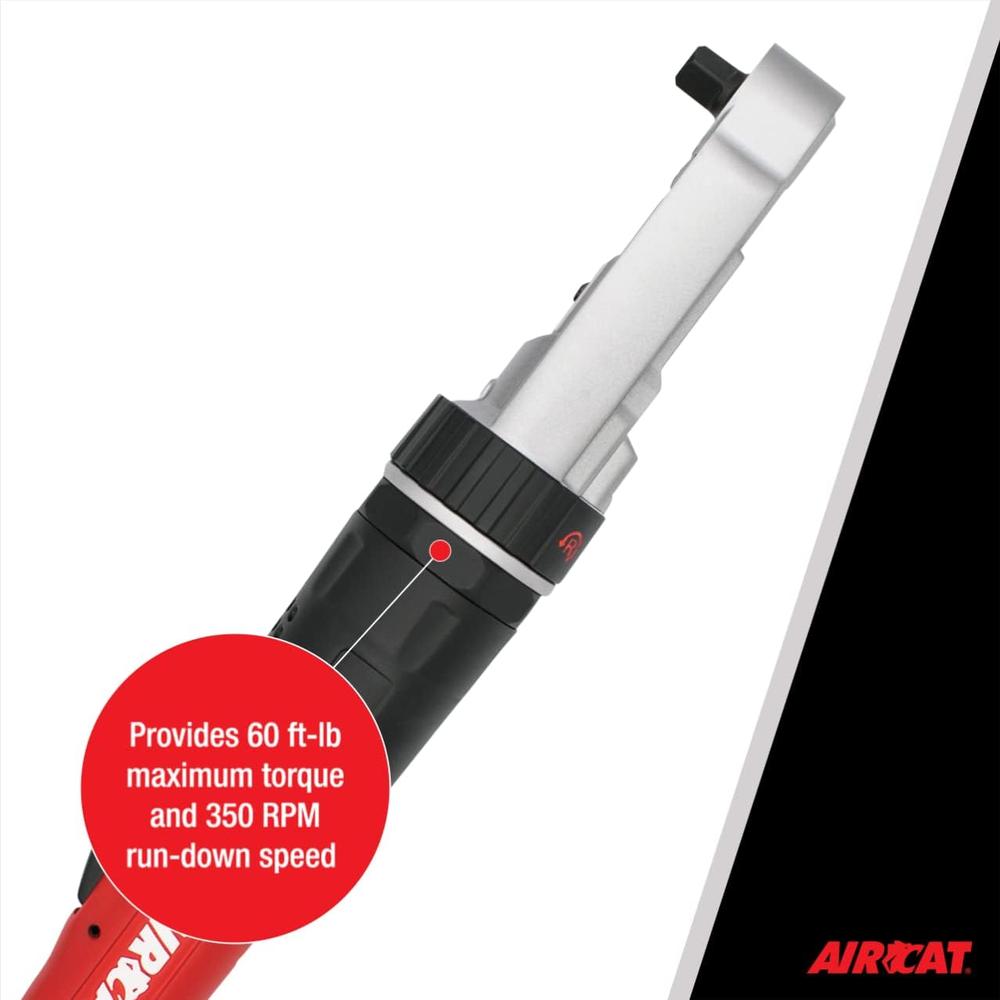 Clé à cliquet à tête plate scellée AirCat 809-SH-5 1/2"