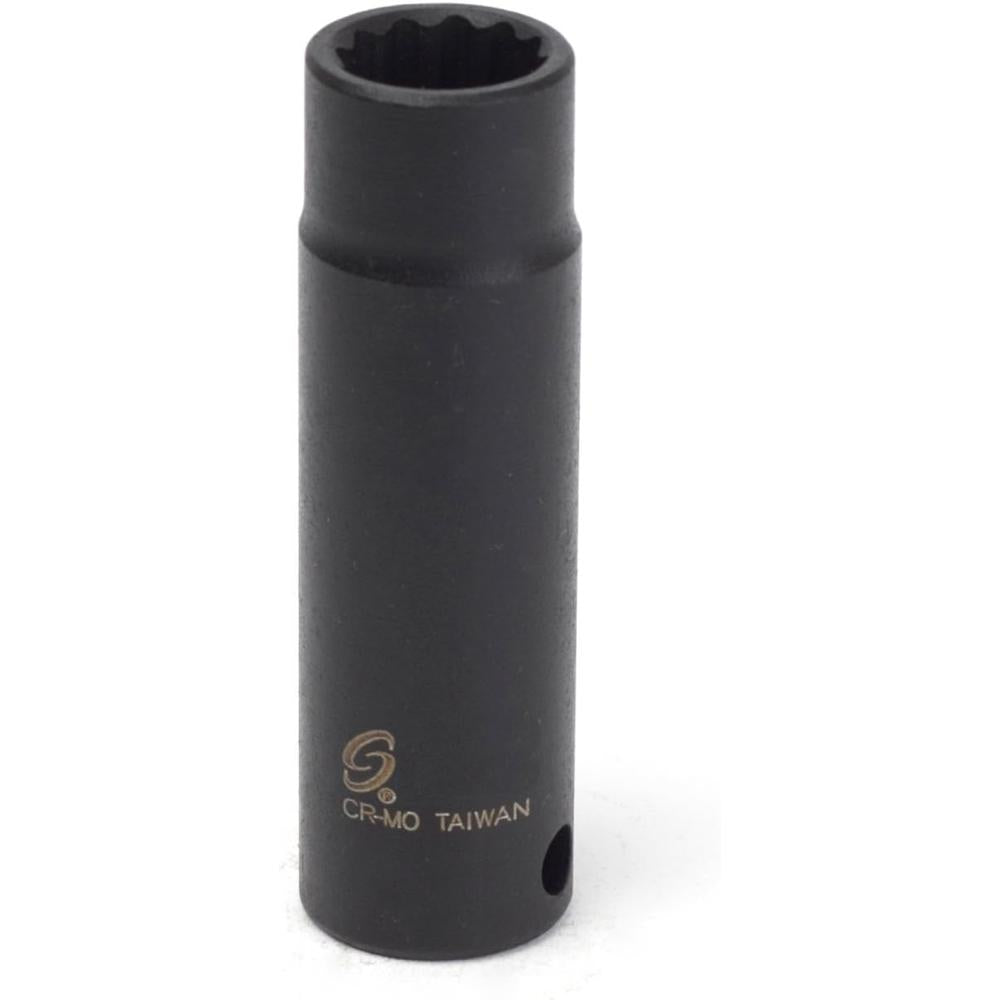 Sunex Tools 368209 3/8" Dr. 9mm 12 Point Deep Impact Socket
