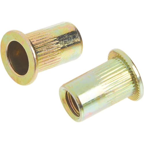 Astro Pneumatic RN14 Lot de 100 écrous à rivets en acier 1/4-20
