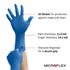 Gants jetables en latex Microflex SG-375, taille L, boîte de 50 unités