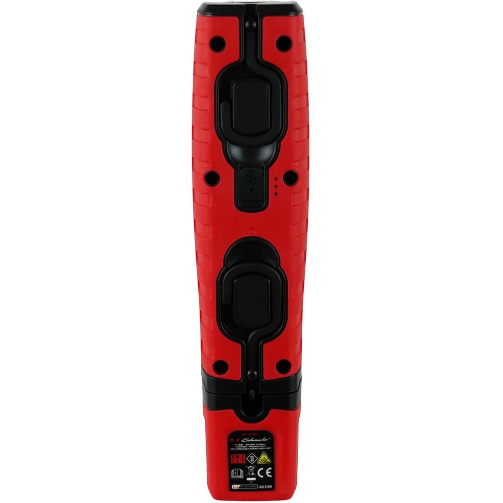 Schumacher SL137RU 360 Degree Plus Cordless Work Light, Red