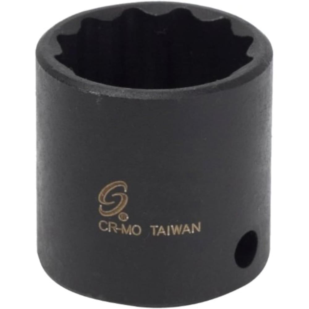 Sunex Tools 321ZM 3/8" Dr 21mm 12 Point Impact Socket