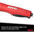 AirCat 6265 1 hp Composite Angle Die Grinder comes with a 2" & 3" Back-up Pads. Small. Red & Black