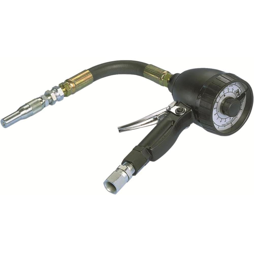 Lincoln Industrial 877 16 Quart Mechanical Dispense Meter with Flexible Extension for Petroleum, Synthetic Oils and Antifreeze