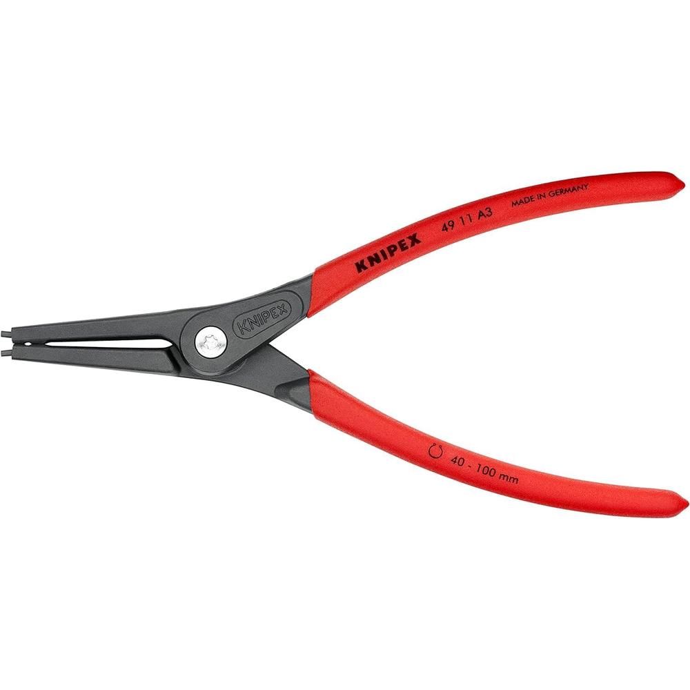 Knipex 49 11 A3 Precision Circlip Pliers-External Straight-Size 3