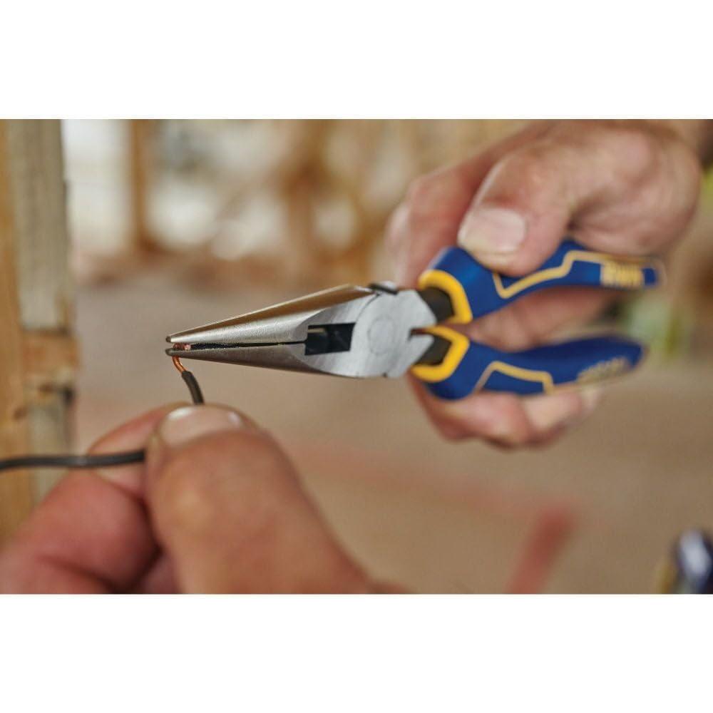 Irwin Tools 1968337 Pince à bec long 20,3 cm avec bord gauche