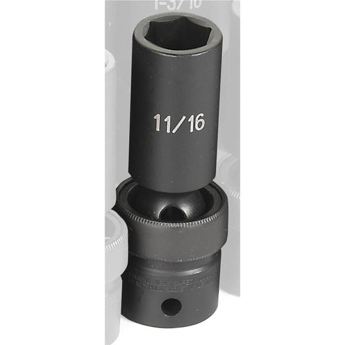 Grey Pneumatic 2022UD 1/2" Drive X 11/16" Deep Universal