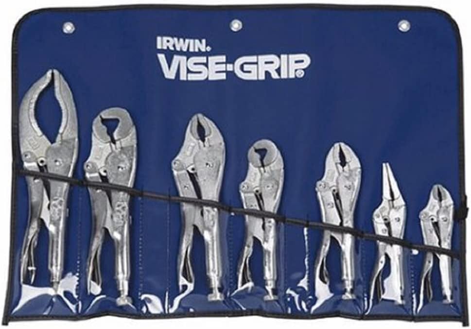 Irwin Tools 757KB Vise-Grip PLIERS LCKNG ORIGNAL 7PC KIT BAG SET
