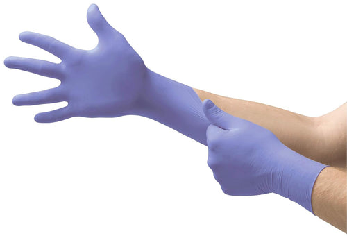 Microflex SU-690-S SUPRENO SE SU-690,SU, EXAM NIT,TXT FING, POLYMER CT,BD CUFF, PF,BL,SZ S