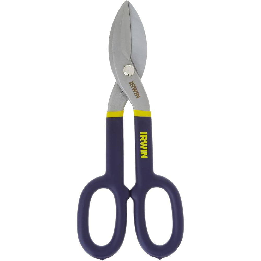 IRWIN Tools Cisaille de Tinner, lame plate, 10 pouces (22010)