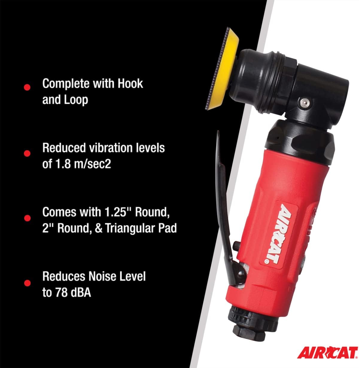 Ponceuse de précision AirCat 6320 petite rouge