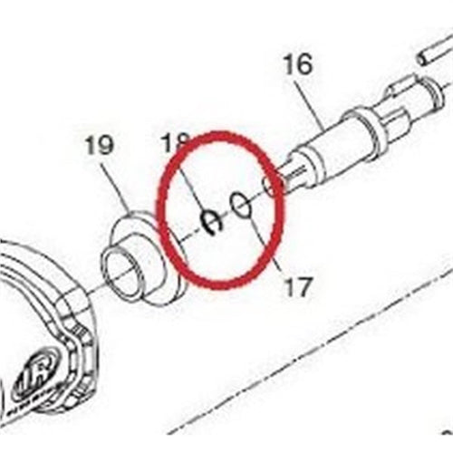 Ingersoll Rand 2115-K425 IR 2115 K425 SOCKET RETAINER KIT