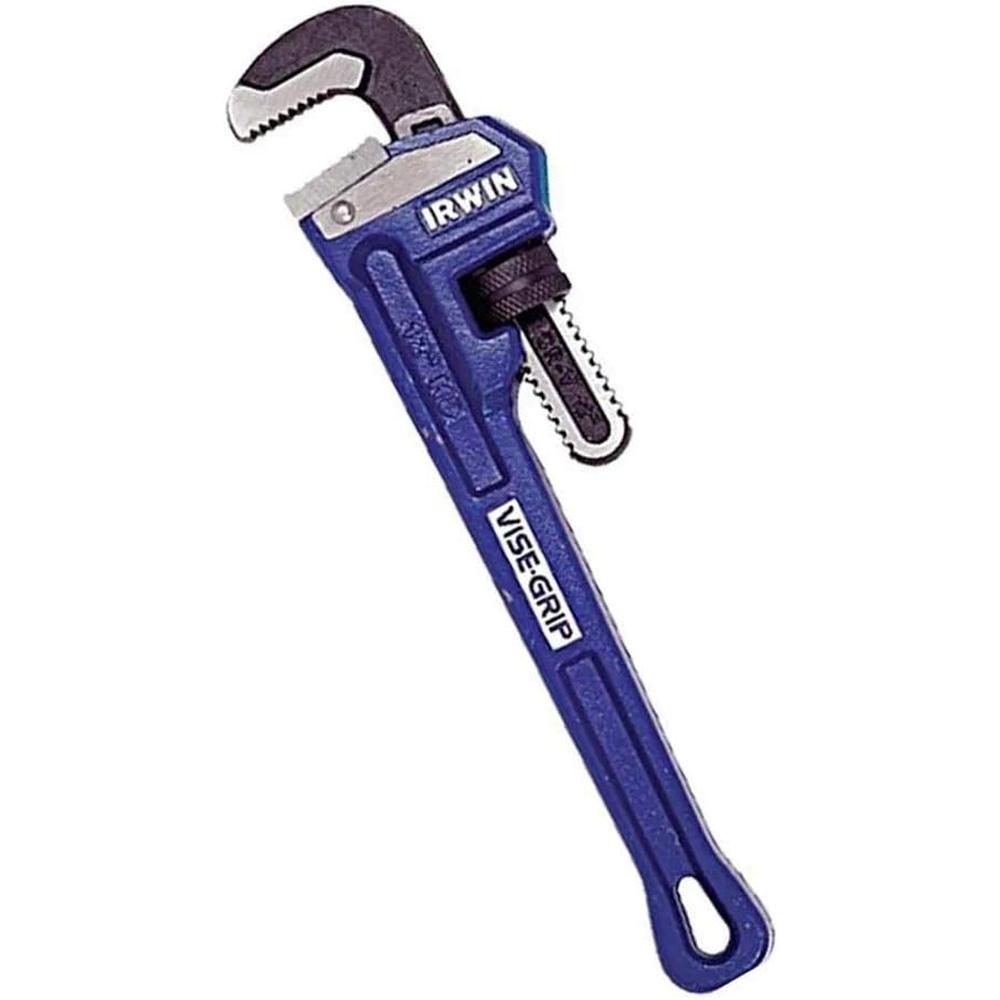 Irwin Tools 274106 Vise-Grip Pipe Wrench, Cast Iron, 2-Inch Jaw, 12-Inch Length - Blue