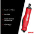 AirCat 6260 1 hp Die Grinder Petit Rouge et Noir