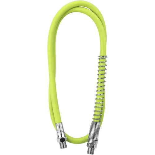 Legacy Manufacturing L2965FZSP Tuyau de graisse Flexzilla 1/8" X 36", extrémités MNPT 1/8", protection à ressort