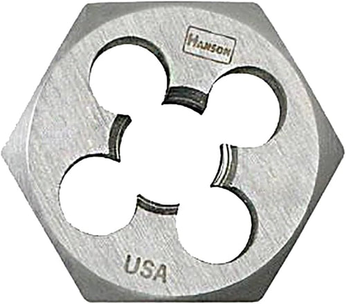 Irwin / Hanson / Vise Grip (HAN6956) High Carbon Steel Hexagon 1-7/16\" Across Flat Die 16mm-2.00
