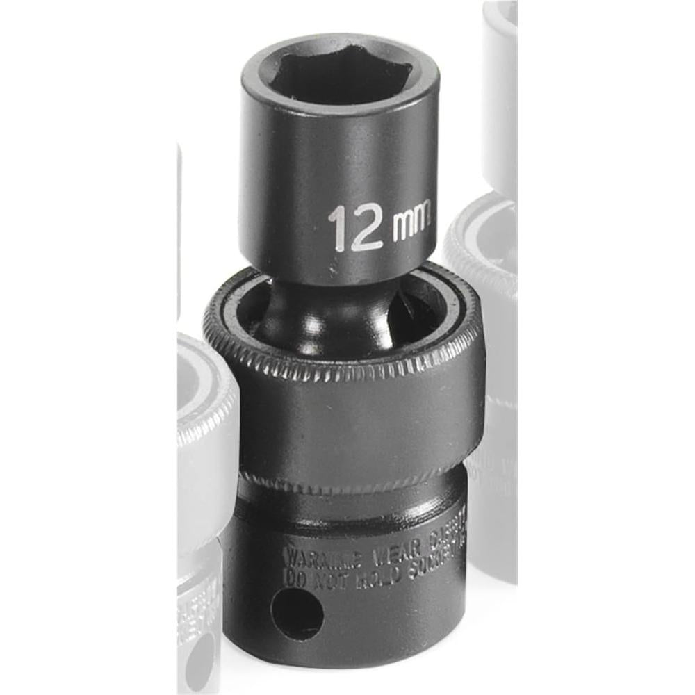 Grey Pneumatic 1012UM 3/8" Drive X 12mm Standard Universal