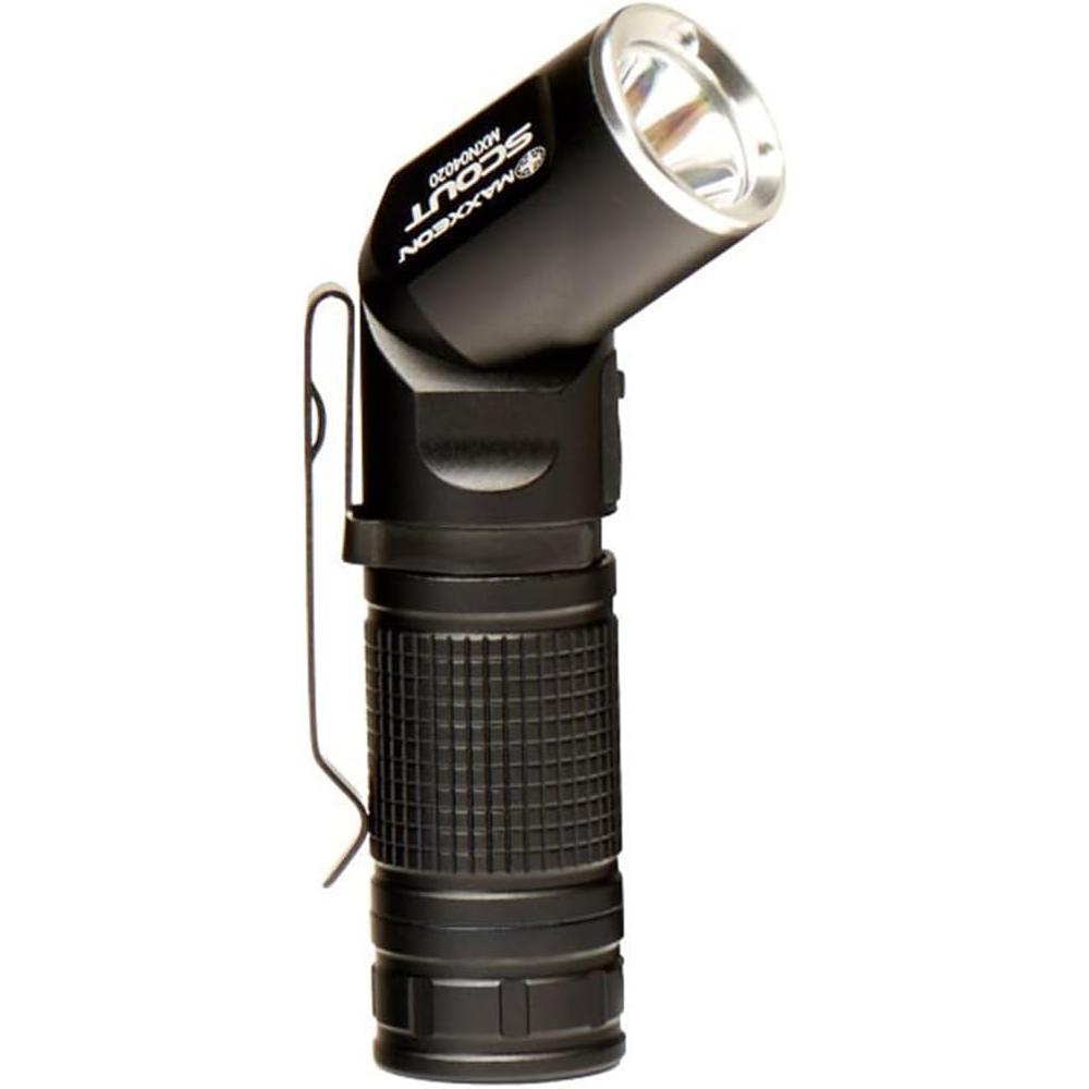 Maxxeon 04020 600 LUMENS SCOUT SWIVEL HEAD RECHARGEABLE POCKET FLASHLIGHT