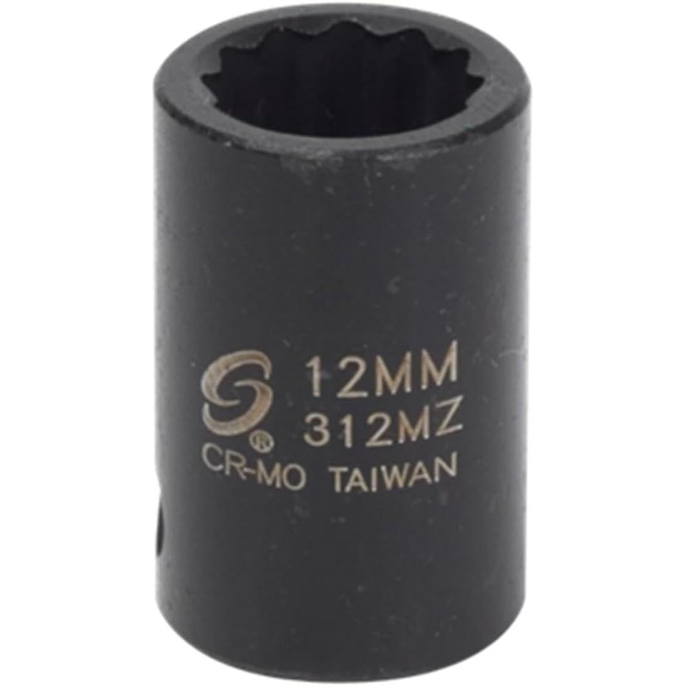 Sunex Tools 312MZ 3/8"DR12MM 12PT MTR STD IMP SC
