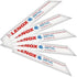 Lenox Tools 20568624R 6"X3/4" 24TPI Bi-Metal Thin Metal Recip 5 Pk